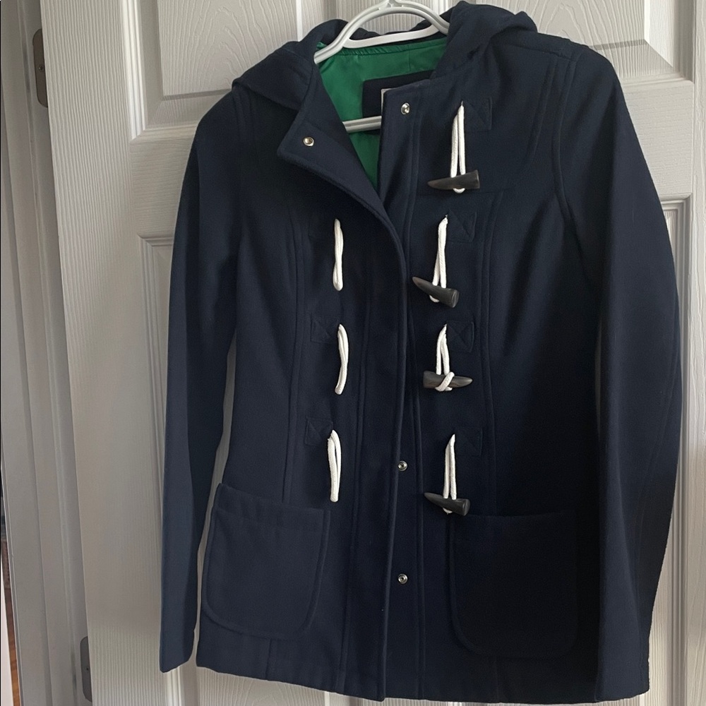 SO Navy Women's Toggle Utility Jacket